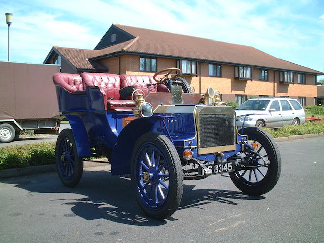 1904 Autocar 12hp Twin Cylinder Model VIII Rear Entrance Tonneau