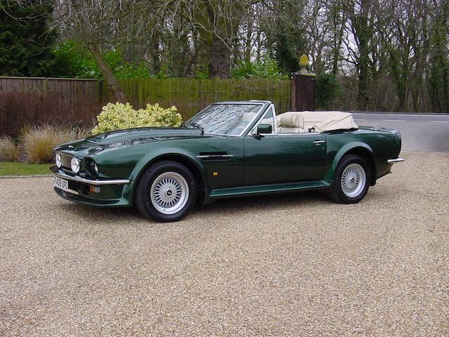 1989 Aston Martin V8 Vantage Volante Convertible