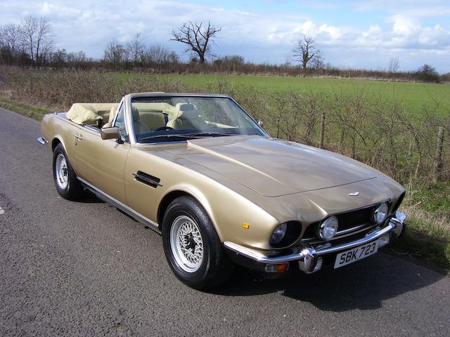 1987 Aston Martin V8 Volante Convertible