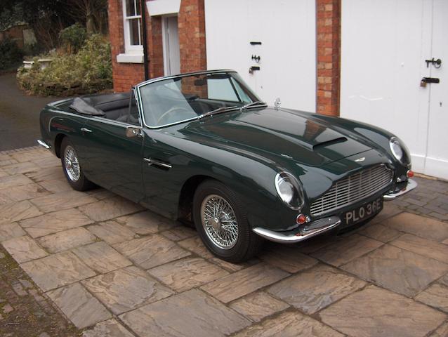 1967 Aston Martin DB6 Vantage Volante Convertible