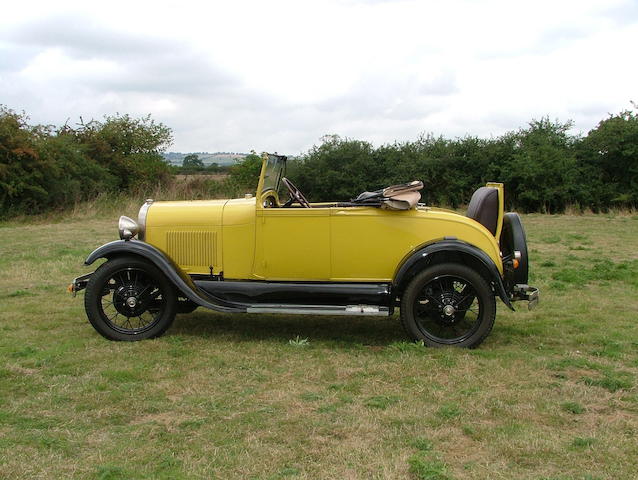 1929 Ford Model A Convertible