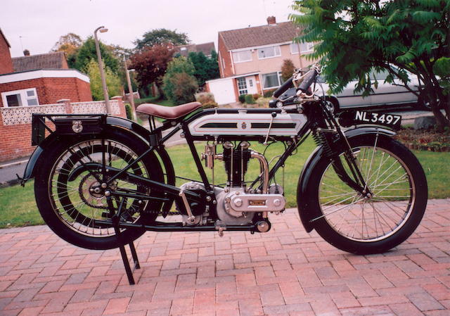 1922 Triumph 3½hp Model R ‘Ricardo’