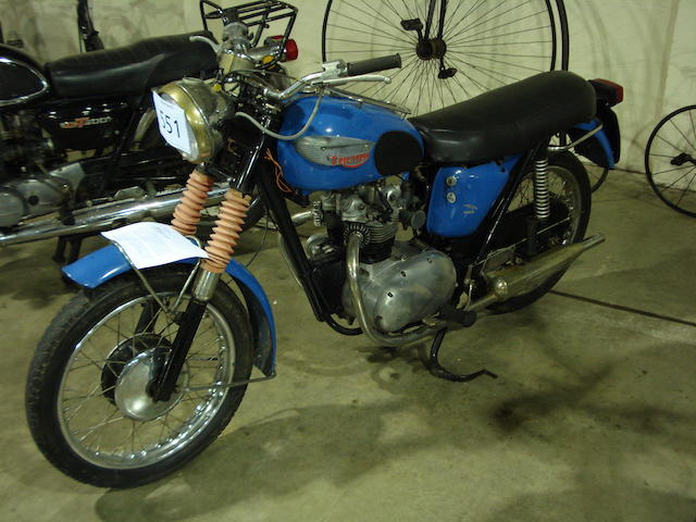 c.1967 Triumph 349cc Tiger 90