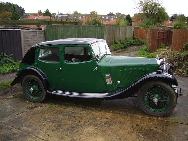 1934/5 Riley 9hp Kestrel Saloon