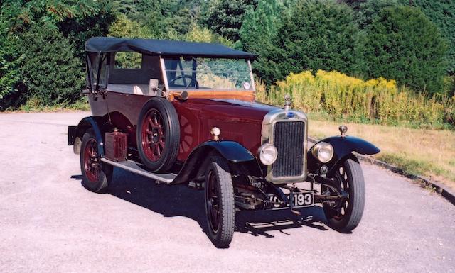 1926 Clyno 10.8hp Tourer