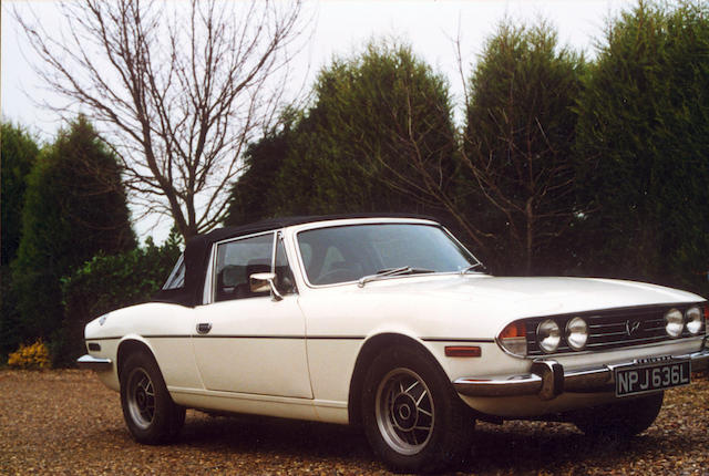 1972 Triumph Stag Convertible