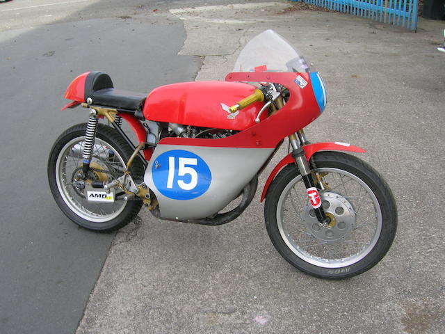 c.1965 Honda CB77 350cc Racing Motorcycle