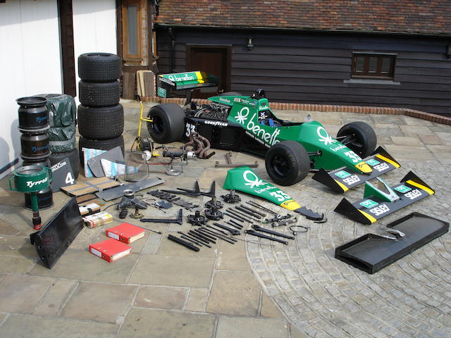 1983-84 Tyrrell-Cosworth 012 Formula 1 Racing Single-Seater