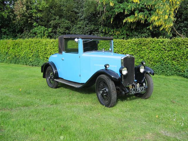 1930 Swift 10hp P-Type Doctor’s Coupé