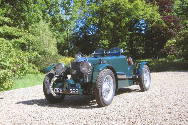 1934 MG Q-Type Midget (ex-PB) Sports