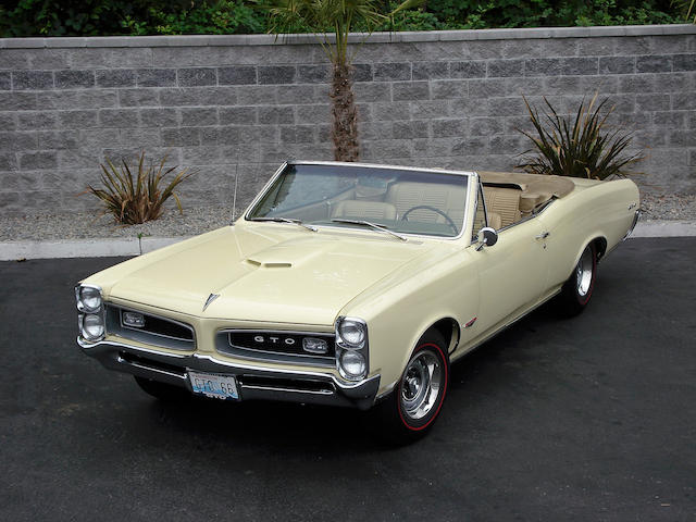 1966 Pontiac GTO Convertible