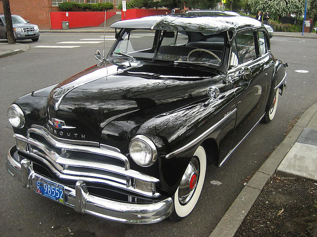 1950 Plymouth P-19 2-door Fastback Sedan