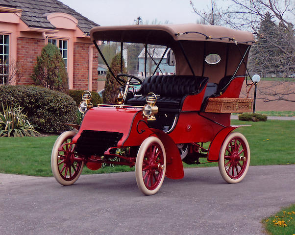 1903 Cadillac Rear Entrance Tonneau