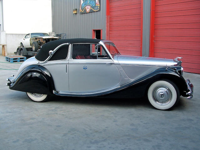 1950 Jaguar MkV 3.5-Liter Drophead Coupe