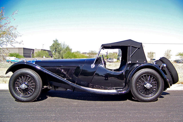 1937 SS100 Jaguar 2½-Liter Roadster