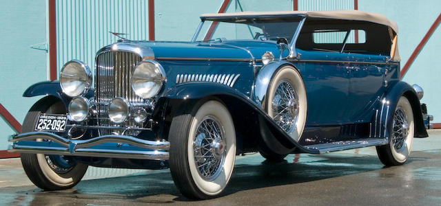 1929 Duesenberg Convertible Sedan