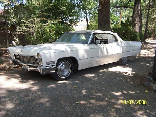 1968 Cadillac DeVille Convertible