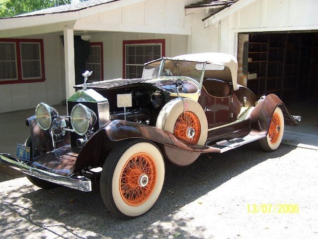 1930 Rolls-Royce 20/25hp Boat Tail Speedster