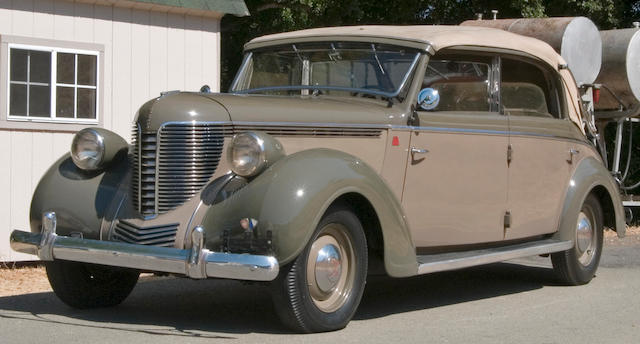 1938 DeSoto S-5 Convertible Sedan