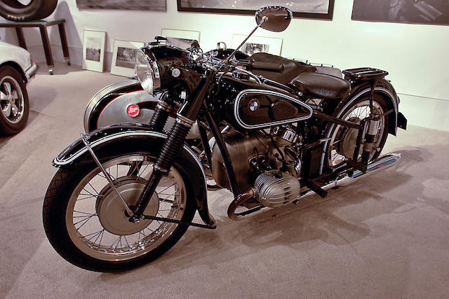 1954 BMW 500cc R51/3 Motorcycle Combination