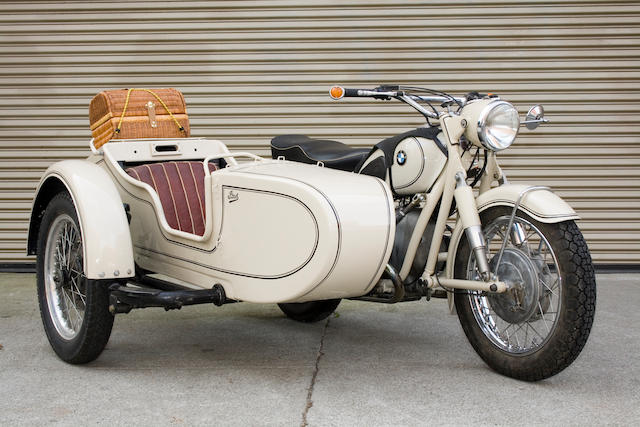 1952 BMW 590cc R60/2 & Steib Combination