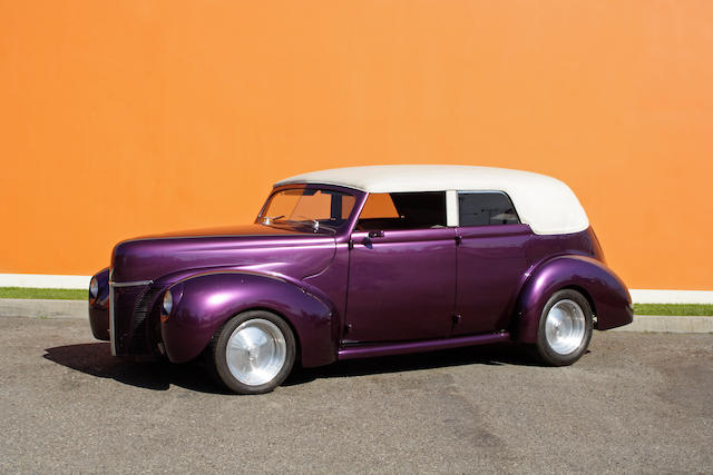 1939 Ford Model 91A Deluxe Convertible Sedan Hotrod