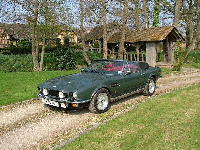 1989 Aston Martin Vantage Volante ‘Prince of Wales’