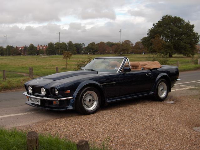 1988 Aston Martin V8 Vantage Volante Convertible