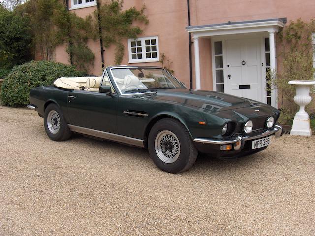 1985 Aston Martin V8 Volante Convertible