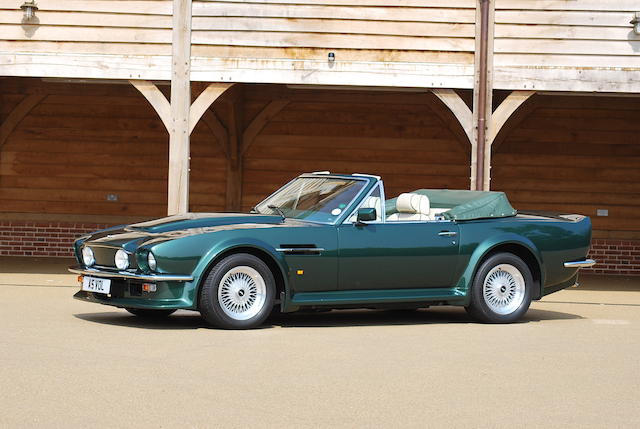 1989 Aston Martin V8 Vantage Volante Convertible