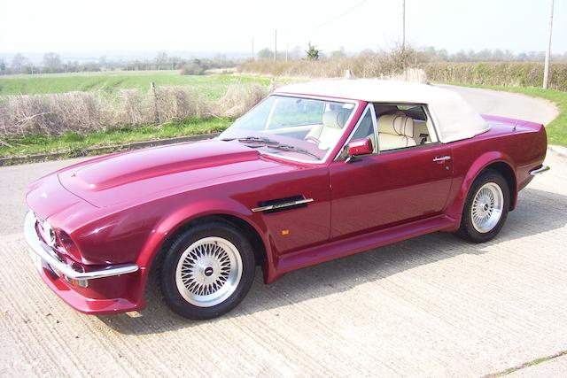 1989 Aston Martin V8 Vantage Volante ‘X Pack’ Convertible