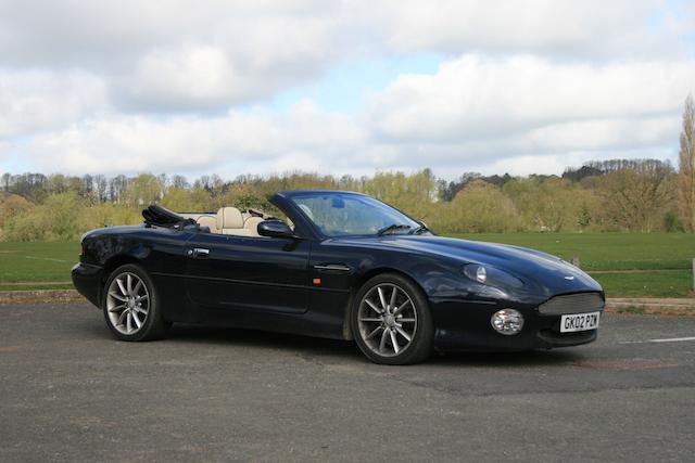 2002 Aston Martin DB7 V12 Vantage Volante Convertible