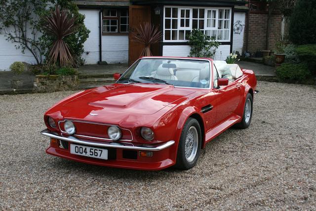 1987 Aston Martin V8 Vantage Volante ‘X Pack’