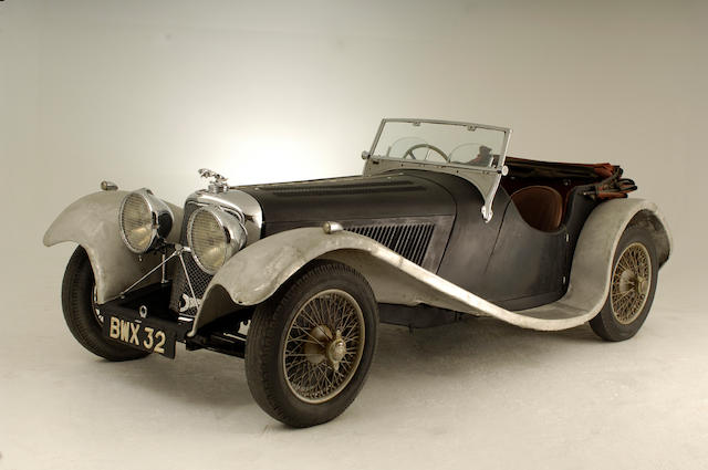 1937 Jaguar SS100 2½-Litre Roadster