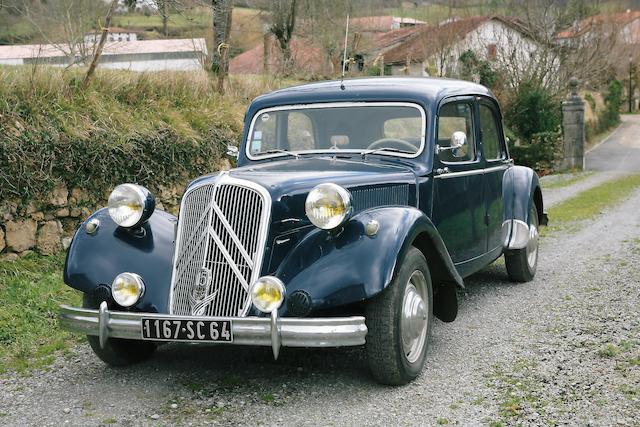 1955 Citroën 15CV 6H ‘Traction’ Saloon