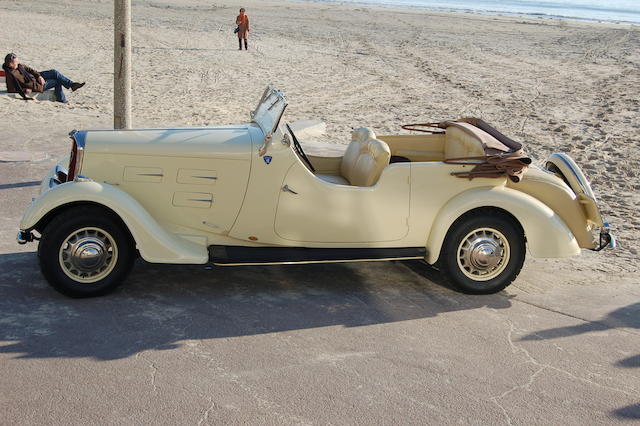 1936 Peugeot 601 D-TM Torpedo Grand Sport