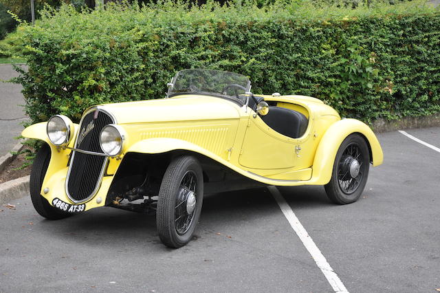 1934 Fiat 508CS Balilla Sport 'Coppa d'Oro' Spider