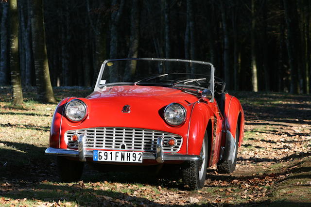 1960 Triumph TR3A Roadster