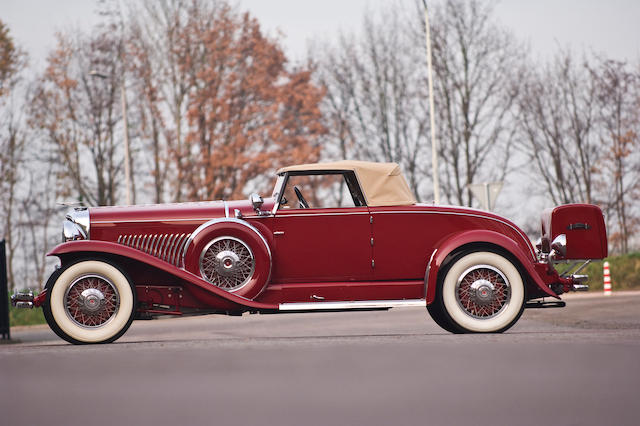 1929 Duesenberg Model J Convertible Coupé