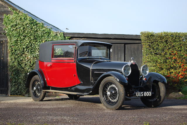 1929 Bugatti Type 44 'Fiacre' Coupé