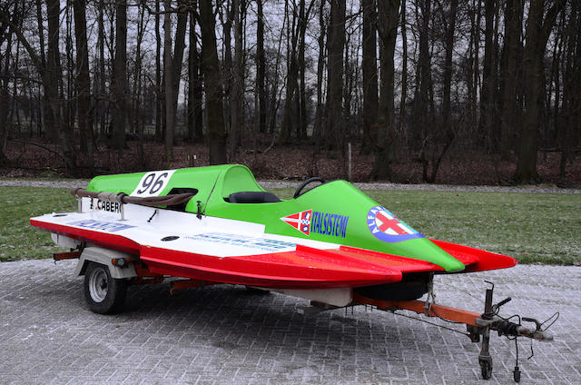 1979 Alfa Romeo Hydroplane monoplace de course courte à moteur