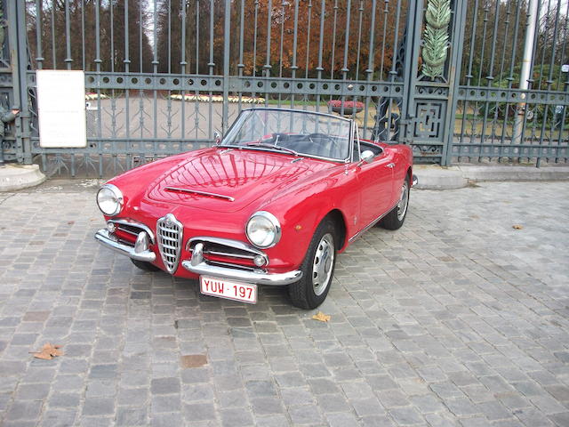 1963 Alfa Romeo Giulia 1600 Spider