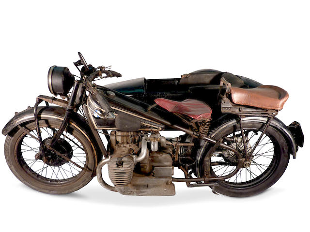 c.1928 BMW 746cc R62 & Sidecar