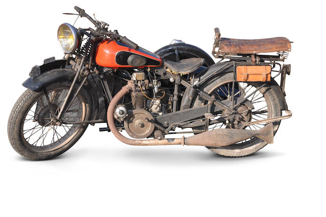 c.1928 Dollar 349cc & Imperial Sidecar