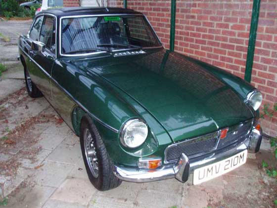 1973 MGB GT V8 Coupé