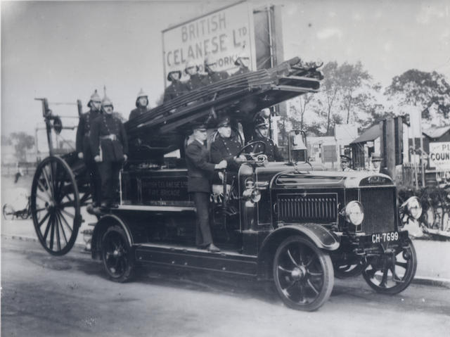 1928 Leyland 48/60hp Model FE2 Fire Engine with Ajax Escape