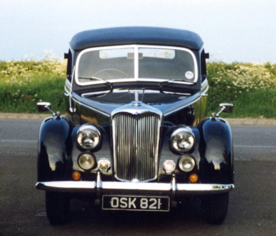 1952 Riley RME Sports Saloon