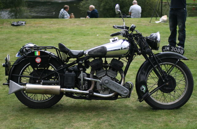 1937 Brough Superior SS80