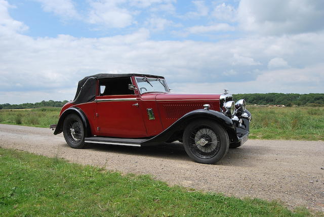 1934 Alvis Silver Eagle SG Drophead Coupé