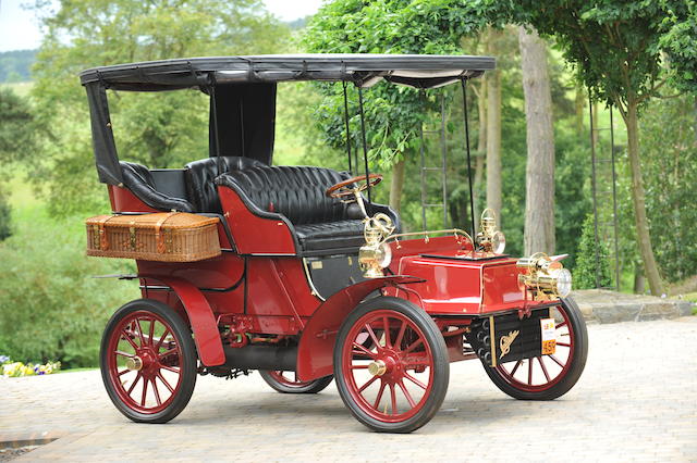 1904 Cadillac Model B  8 1/2hp Rear Entrance Tonneau with Surrey Top